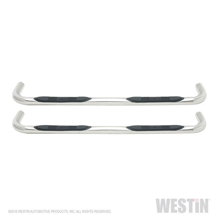 Westin Automotive 14-18 SILVERADO/SIERRA 1500 DBL CAB E-SERIES STEP BARS STAINLESS STEEL 23-3810